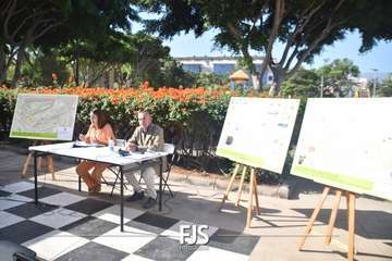 Telde presenta el proyecto de remodelación del parque de San Juan/Francisco Javier Santana.